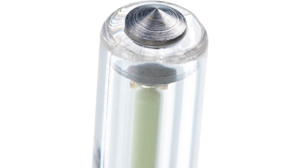 Glow Rhino Ember Glow Fob, Clear Plastic with Green Tritium, EMBER-001-XG