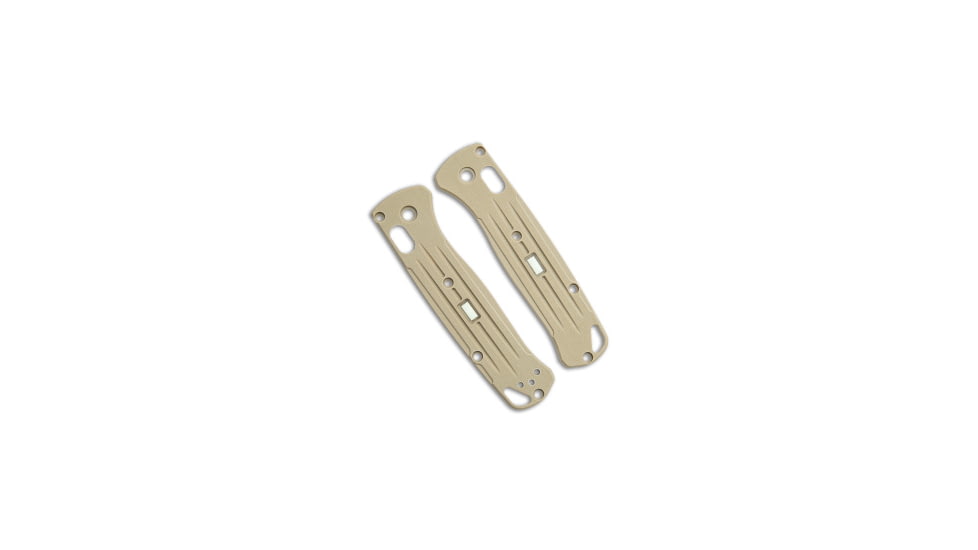 Glow Rhino Benchmade Bugout Sculpted G-10 Scales, Tan, 4.25 inch, BHQ-138892
