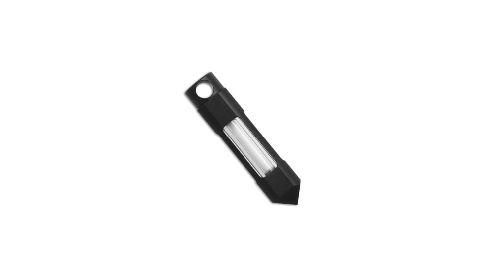 Glow Rhino Glow Rhino Black Nitride Orange Tritium Glow Fob 1.5" Black, adult, BHQ-232213