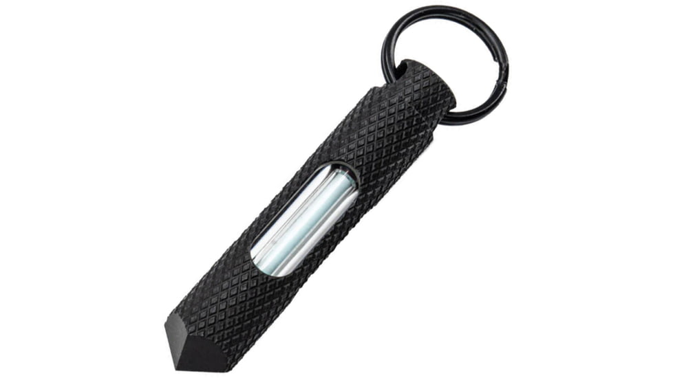 Glow Rhino Knurled Steel Glow Fob Blue, GLRFB002MBXB