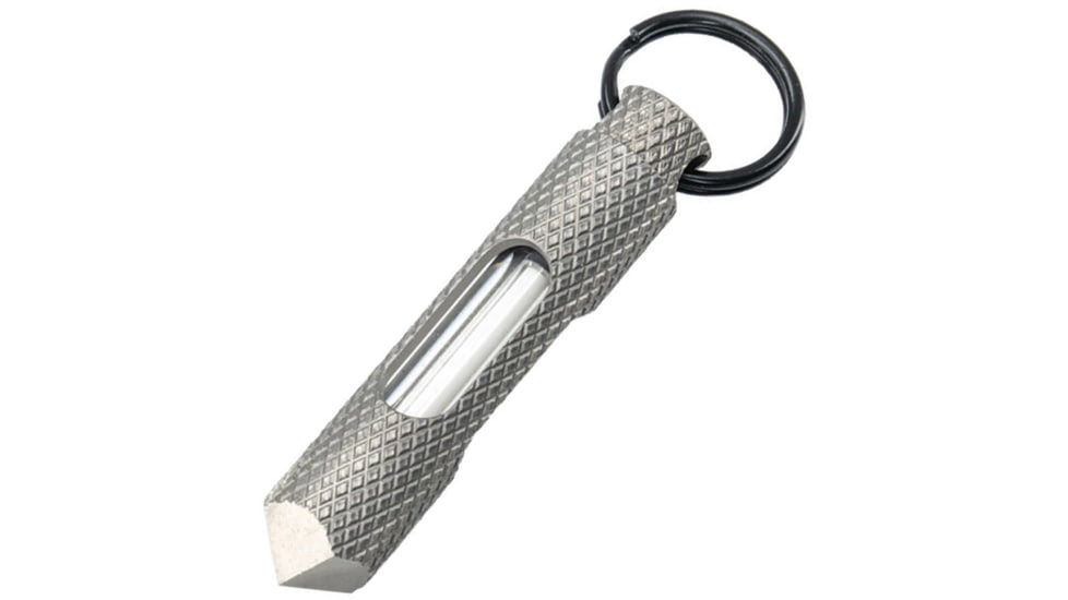 Glow Rhino Knurled Steel Glow Fob Grn, GLRFB002TIXG