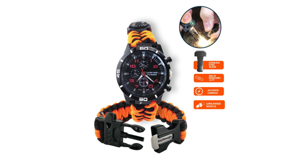 Go-Tough 3 Piece Camping Gift Set - Watch, Tent Lantern, Phone Case, Multicolor, Small, GT7005