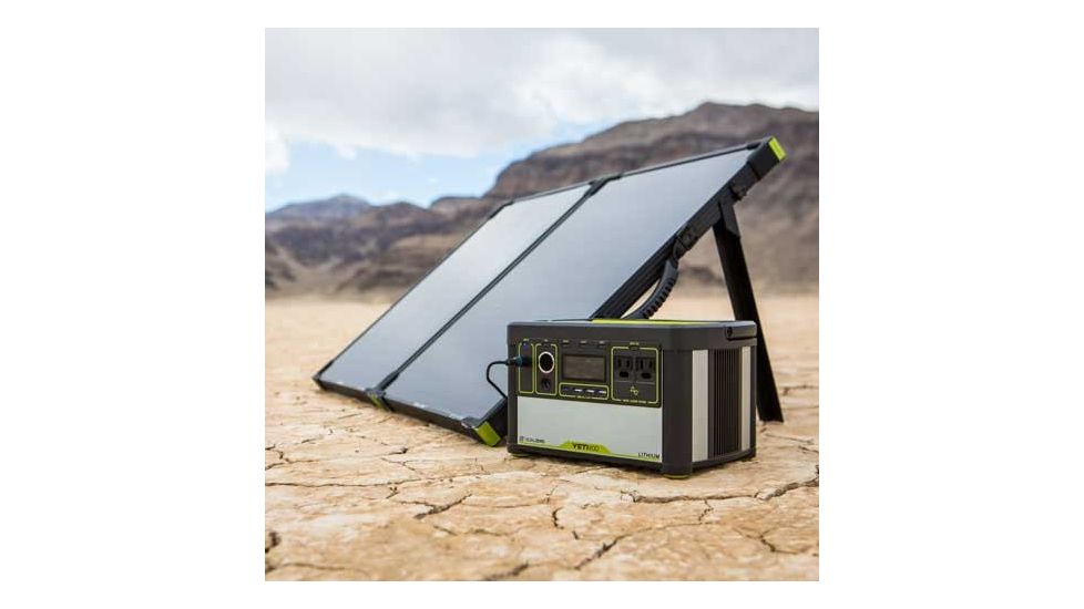 Goal Zero Boulder Solar Panel Briefcase, 100W, 32408