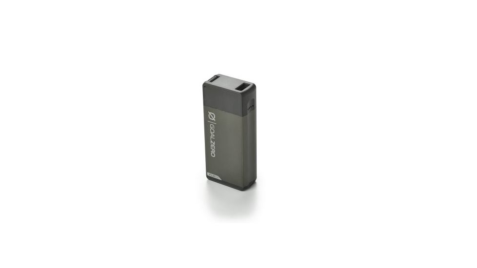 Goal Zero Flip 20 USB Recharger for Multiple Charges, Solar Ready, Charcoal Grey 21907