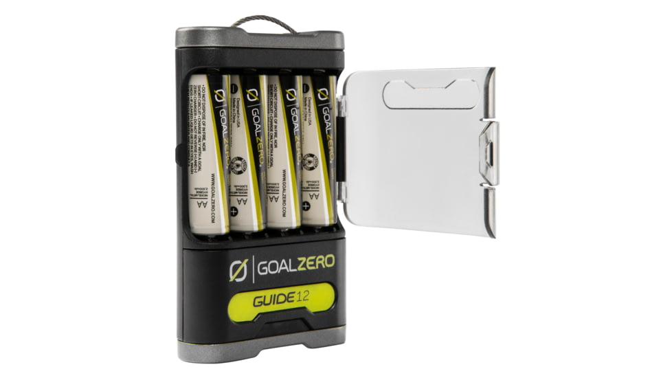 Goal Zero Guide 12 Solar Kit w/ Nomad 5 Solar Panel, Black, 44260