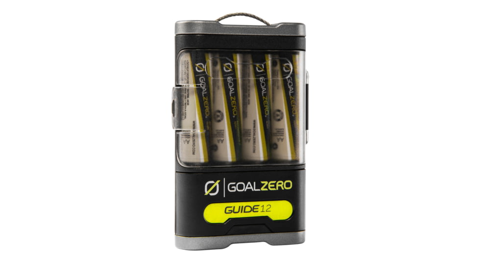 Goal Zero Guide 12 Solar Kit w/ Nomad 5 Solar Panel, Black, 44260