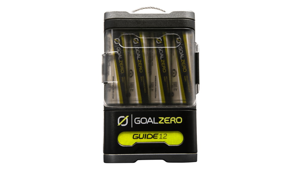 Goal Zero Guide 12 Solar Kit w/ Nomad 5 Solar Panel, Black, 44260