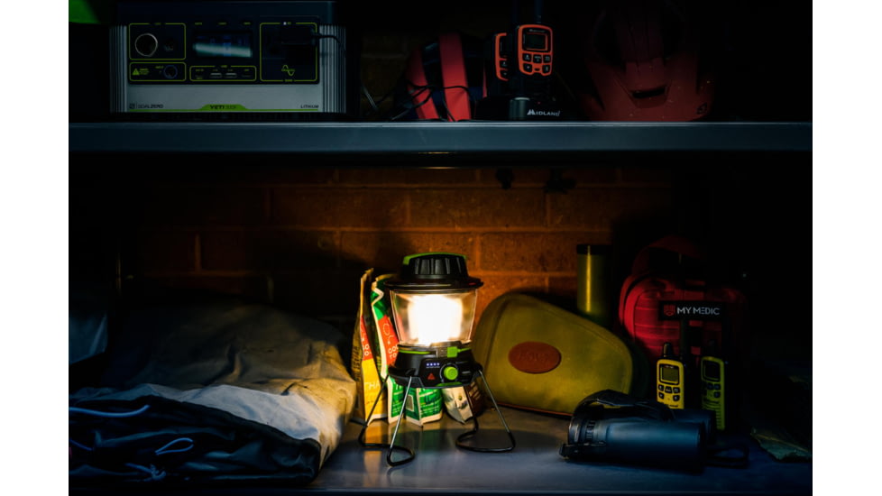 Goal Zero Lighthouse 600 1x Lithium-Ion Reachargeable LED Lantern, 600 Lumens, Black/Yellow, 32010