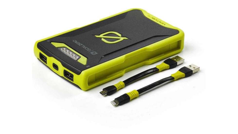 Goal Zero Venture 70 Phone Recharger, Solar, Monocrystalline, Micro/Lightning, 22013