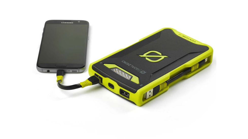 Goal Zero Venture 70 Phone Recharger, Solar, Monocrystalline, Micro/Lightning, 22013