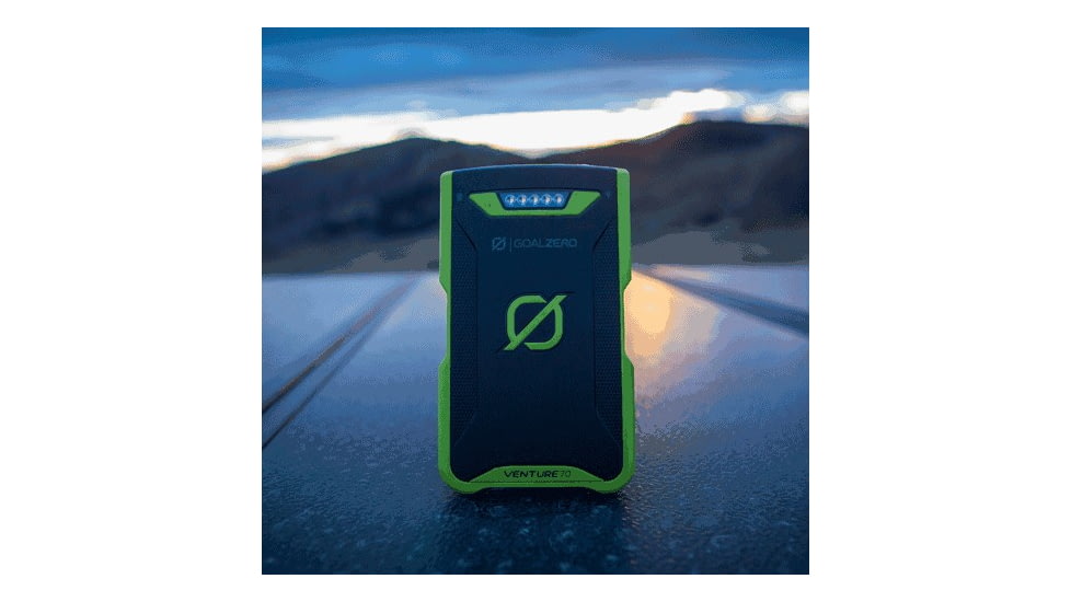 Goal Zero Venture 70 Phone Recharger, Solar, Monocrystalline, Micro/Lightning, 22013