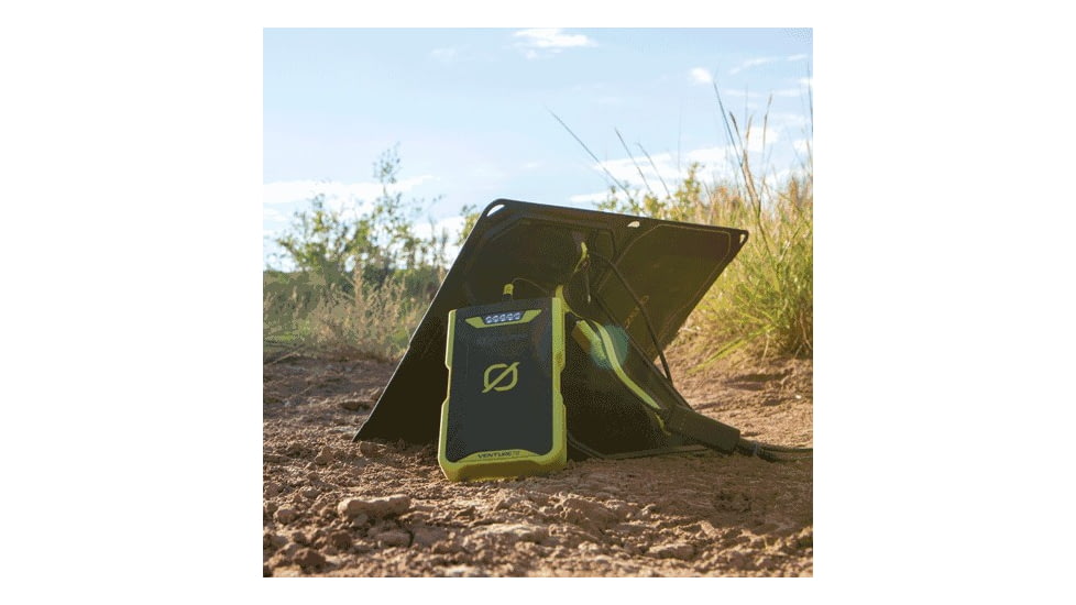 Goal Zero Venture 70 Phone Recharger, Solar, Monocrystalline, Micro/Lightning, 22013