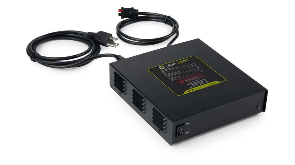 Goal Zero Yeti Fast Charge 25 Amp Power Supply, Black, 98080