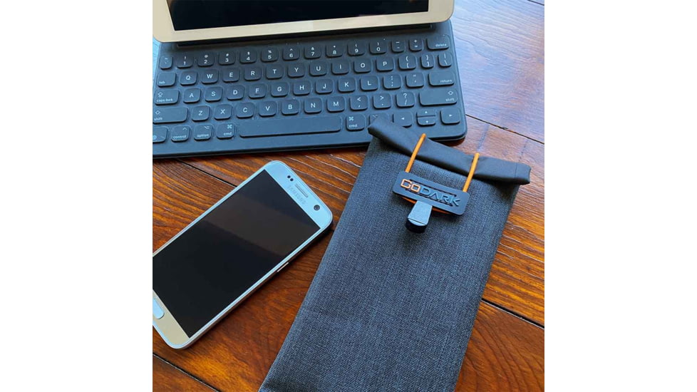 GoDark Faraday Cell Phone Case, Charcoal, FPB01-3X