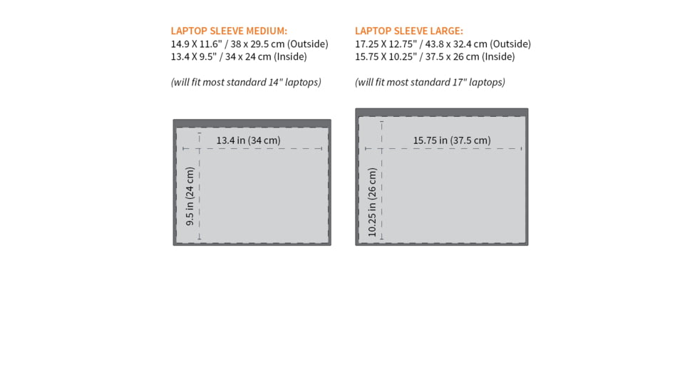 GoDark Large Faraday Sleeve for Laptop, Charcoal, LTSL01