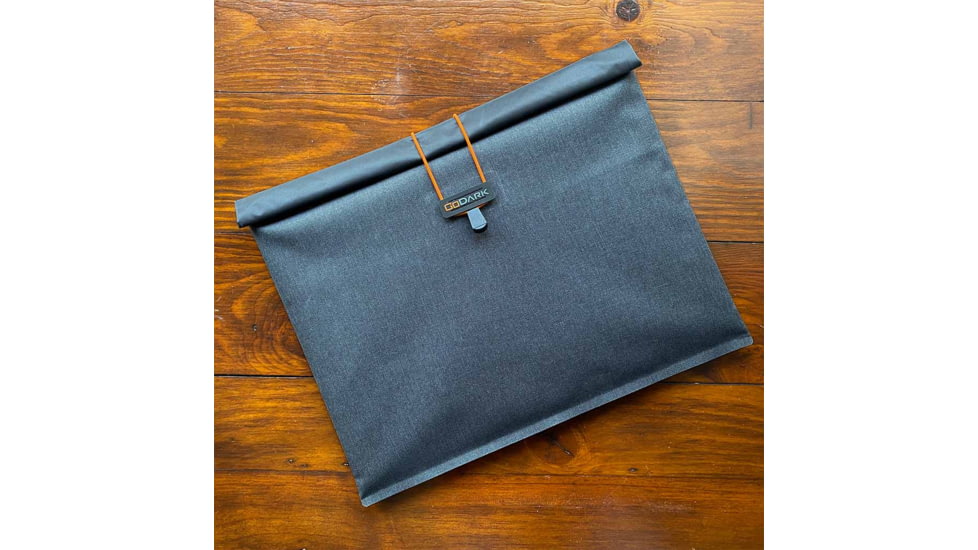 GoDark Large Faraday Sleeve for Laptop, Charcoal, LTSL01