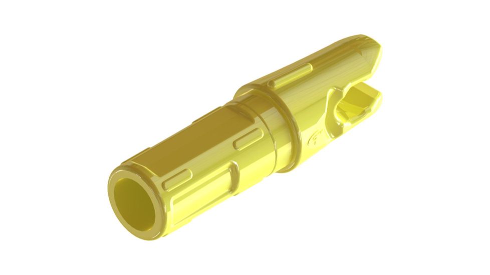 Gold Tip Accu-Lite Nock, Yellow 12 pk. NOCKALYE12
