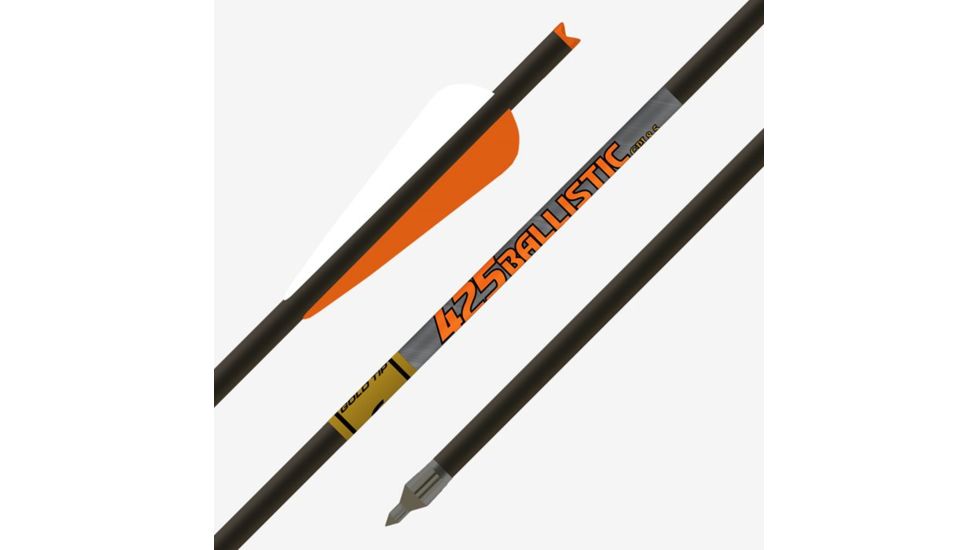 Gold Tip Ballistic Bolts, 22 in. 4 in. Vanes 6 pk. BA22A46