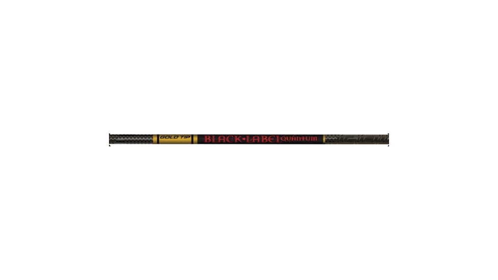 Gold Tip Black Label Quantum Shafts 340 Grain, 1 doz., G975340