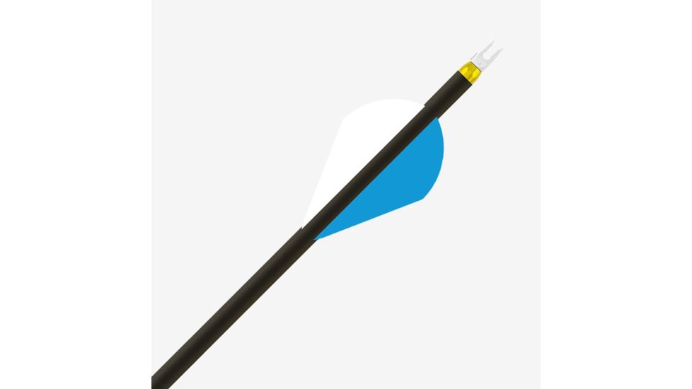 Gold Tip Kinetic KAOS, 500 2.75 inch 4 Fletch Vanes, 1/2dz, KAOS500A2746