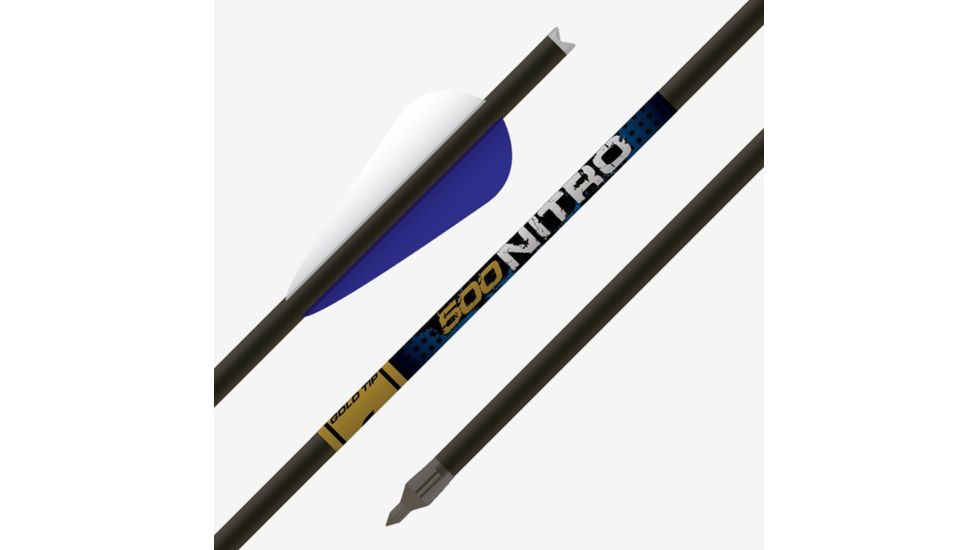 Gold Tip Nitro, 20 inch, Moon Nocks Shafts, 1dz, NI20MS
