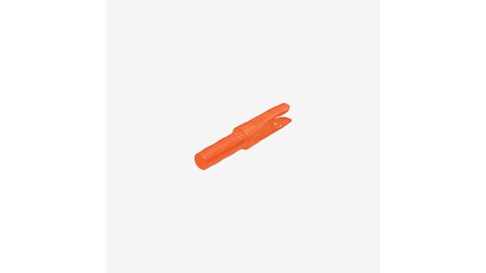 Gold Tip Nock, .204 Accu-Tough 12gr, Flo Orange, 1dz, NOCKATFO12