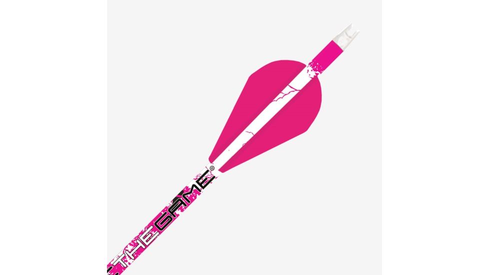 Gold Tip NTG, Samantha, Pink, 400 2 inch Raptor Vanes, 1/2dz, NTGPK400A26