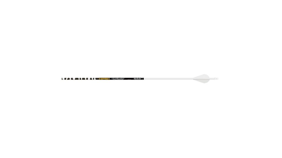 Gold Tip Ted Nugent Arrows, White 400 Raptor Vane 6 pk. TNWH400A26
