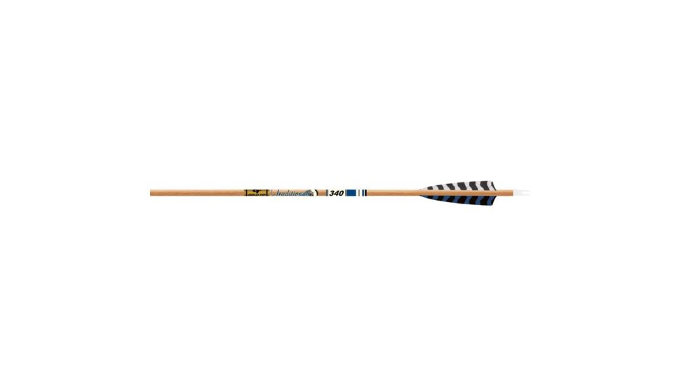 Gold Tip Traditional XT Arrows, 500 5 in. Feathers 6 pk. TRXT500F6