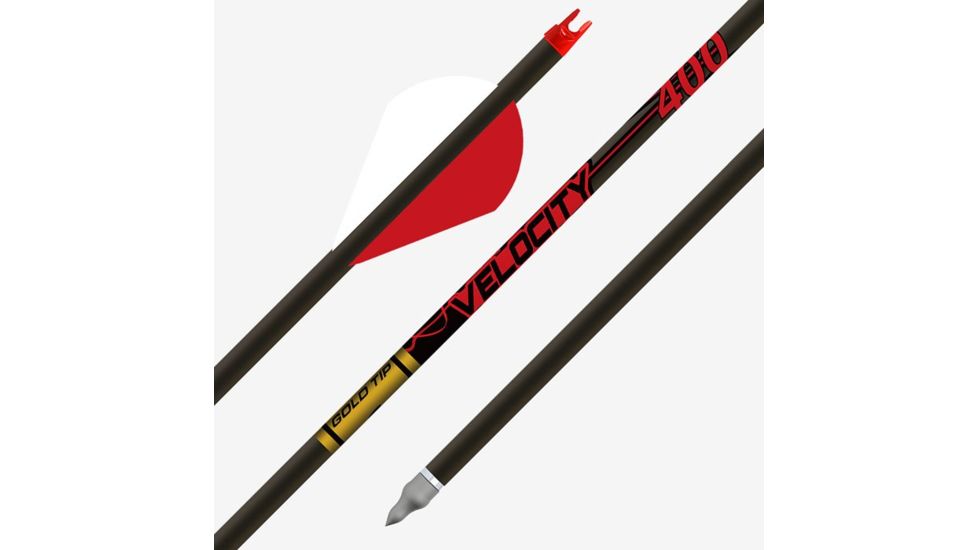 Gold Tip Velocity, 300 2 inch Raptor Vanes, 1dz, VEL300A2