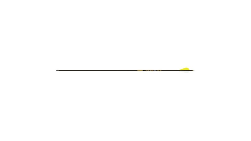 Gold Tip Velocity Pro Arrow 340 Raptor Vane, Black, Pack of 6, VELPRO340A26