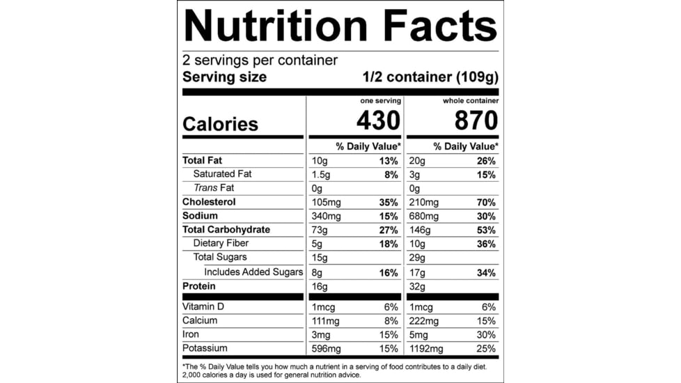 Good To-Go 5-Day Emergency Food Kit, 3, 5052EFK