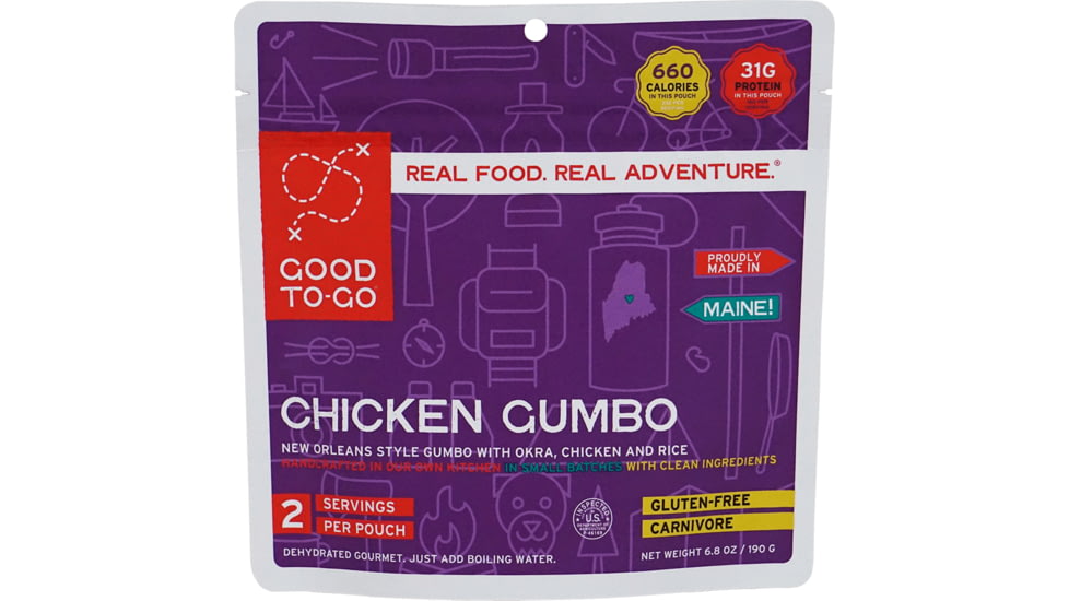 Good To-Go Chicken Gumbo, Double Serving, 1009