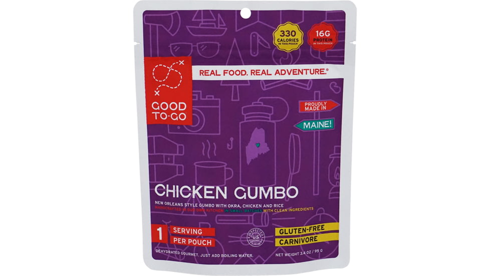 Good To-Go Chicken Gumbo, Single Serving, 1059