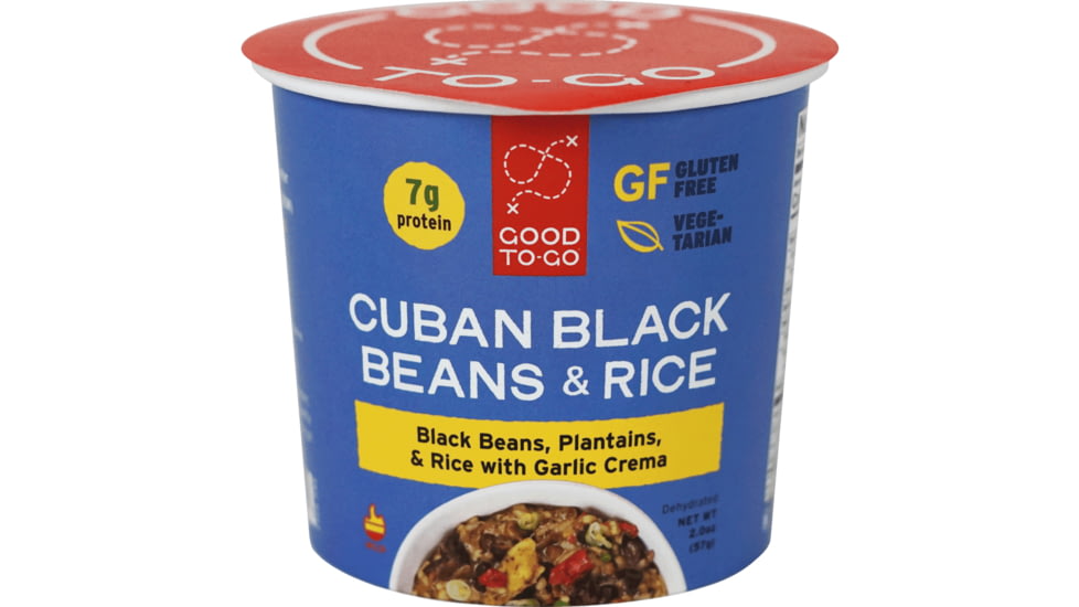 Good To-Go 2.01 oz Cuban Black Beans and Rice Cup