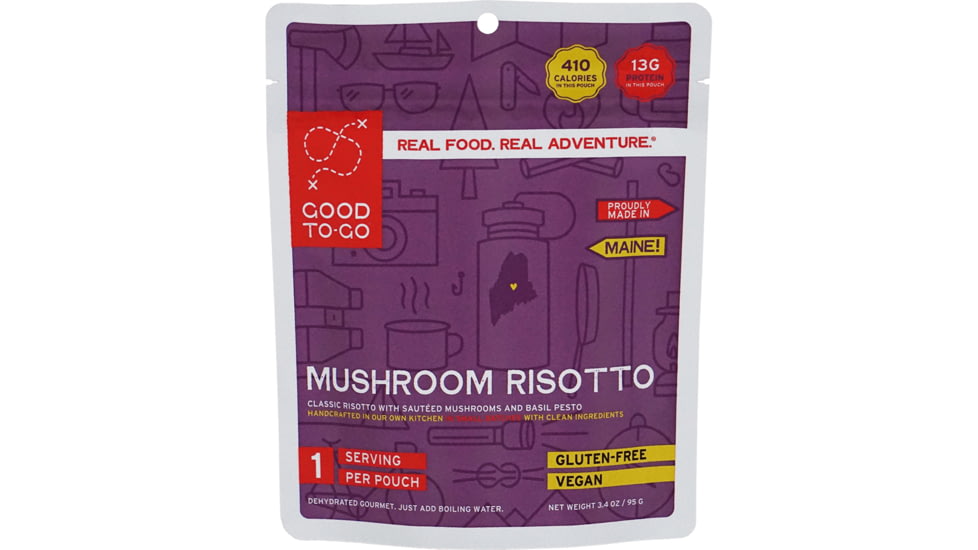 Good To-Go Mushroom Risotto - Single Serving, 1052