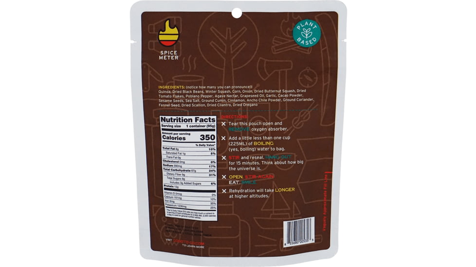 Good To-Go The Long Trail Kit, 5 Breakfasts &amp; 5 Single, 5 Double Meals, 5503LON