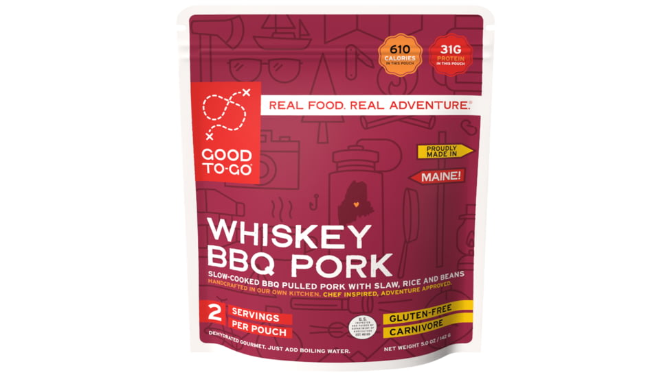 Good To-Go Whiskey BBQ Pulled Pork, One Size, 1067