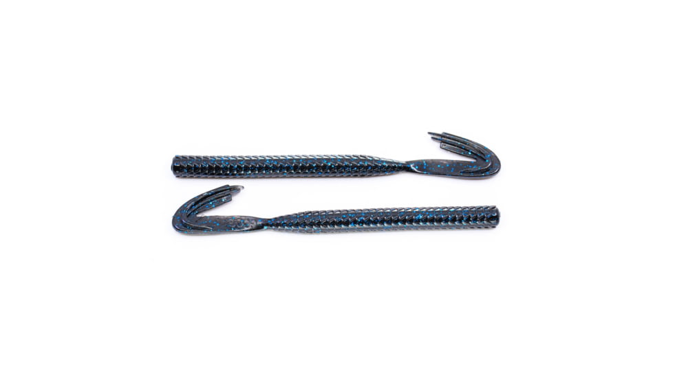 Googan Squad Blazin Worm, 6in, Black Baby, GBW-BLB