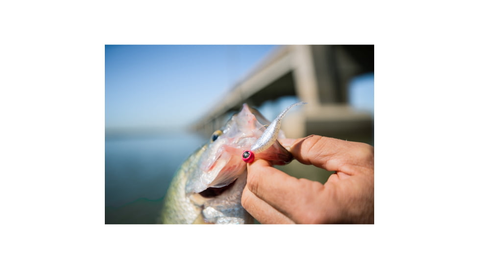 Googan Squad Crappie Jig Underspin, Pink, 1/16 oz, GCJU-116-PK