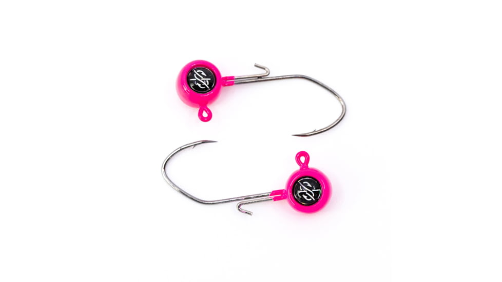 Googan Squad Crappie Jig Underspin, Pink, 1/16 oz, GCJU-116-PK