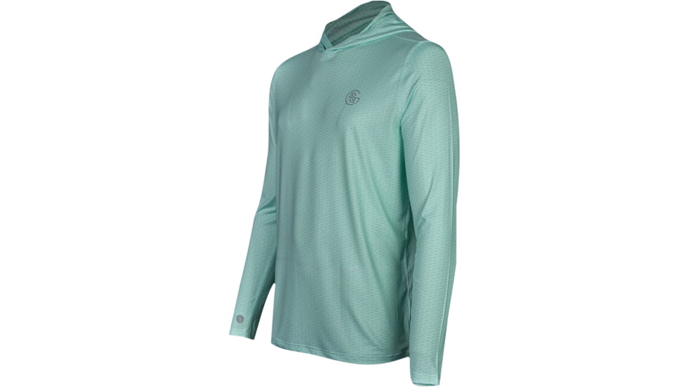 Googan Squad Honeydew Mini Klutch Hooded Long Sleeve Shirt - Mens, 2XL, GS087-2XL