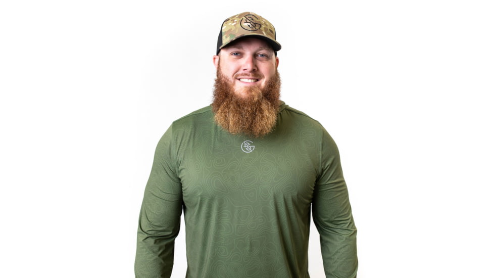 Googan Squad Hydrilla Topo Hooded Long-Sleeve Shirt - Mens, Medium, GS006-M