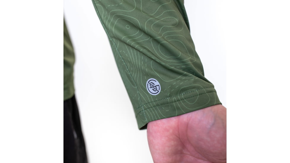 Googan Squad Hydrilla Topo Hooded Long-Sleeve Shirt - Mens, Medium, GS006-M