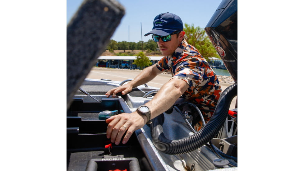 Googan Squad Incognito Orange Camo Polo - Mens, 2XL, GS135-2XL