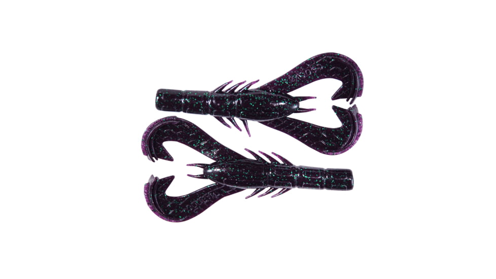 Googan Squad Krackin Craw Creature Bait, 7, 4in, Junebug, GKC-JUN