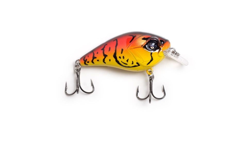 Googan Squad Micro Banger Hard Bait, 1.5in, 1/8 oz, Sriracha Craw, 10-01-GGS-10001AN