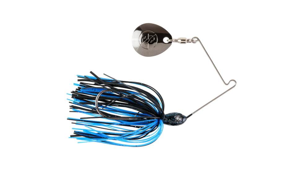 Googan Squad Micro Zinger Spinnerbait, 1/8 oz, Black &amp; Blue, 10-15-GGS-10000U