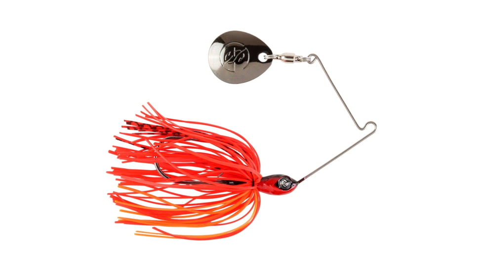 Googan Squad Micro Zinger Spinnerbait, 1/8 oz, Flamin' Hot, 10-15-GGS-10000AB