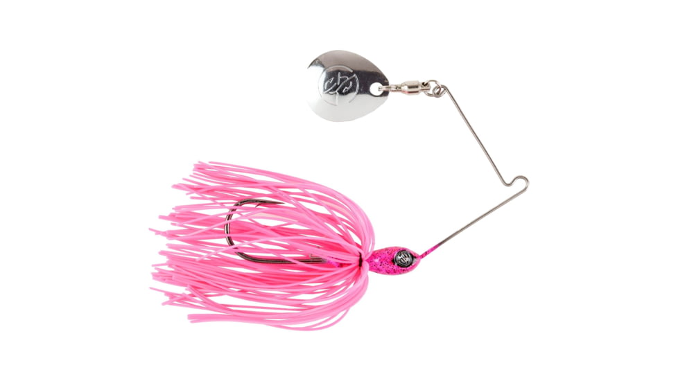 Googan Squad Micro Zinger Spinnerbait, 1/8 oz, Hot Pink, 10-15-GGS-10000AA